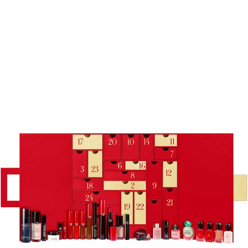 Calendario de adviento 2002 Armani Exclusive en edición limitada