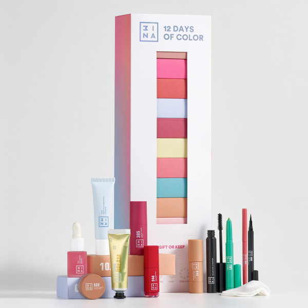 Calendario de Adviento 12 Days Of Color de 3INA